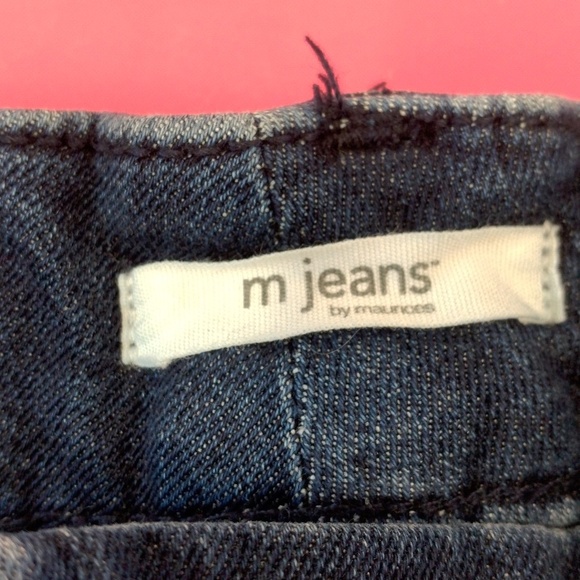 M jeans by Maurices women's size XL Reg straight legs button up 5 pocket - Picture 6 of 8